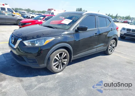 2019 Nissan Kicks Sv z USA, uszkodzony, nr VIN 3N1CP5CU7KL543620